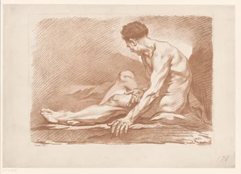 Study of a Seated Man