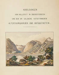 Hallstatt Burial Site (watercolour)