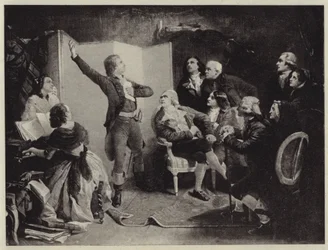 Rouget de Lisle Singing the Marseillaise