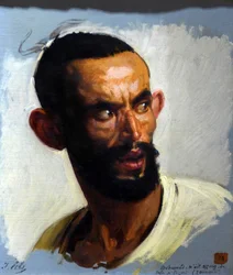 Head of Kabyle, circa 1860