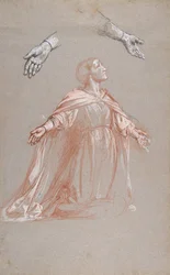 Sainte Clotilde (detail)