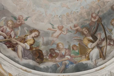 Angels, Musician Angels and Puttos (detail)