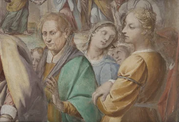 (Detail) The Marriage of the Virgin Mary