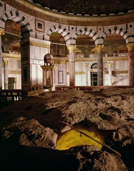 Interior View of the Mosque
