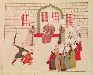 A Vizier Watching an Execution