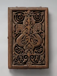 Panel with Horse Heads