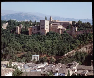 View of the Fortress and Palace of Alhambra