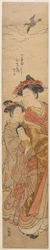 The Courtesan Hinazuru of the Chōjiya House