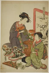 The Ninth Month, from the series "A Fashionable Parody of the Five Festivals"