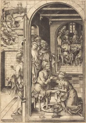 Christ Washing the Feet of the Apostles, c. 1480