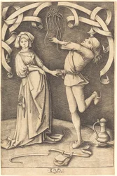 The Juggler and the Woman, c. 1495-1503