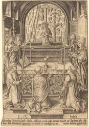 The Mass of Saint Gregory, c. 1480-1485