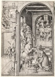 The Passion: Christ Washing the Feet of His Disciples