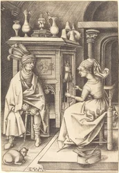 The Visit to the Spinner, c. 1495-1503