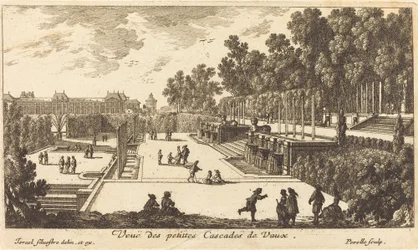 View of the Small Cascades of Vaux