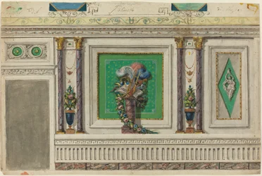 Design for a Wall of a Music Room