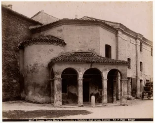 Church of St Mary in Cosmedin or Baptistery of Arians, Ravenna, Emilia-Romagna, Italy, photograph by Pietro Poppi