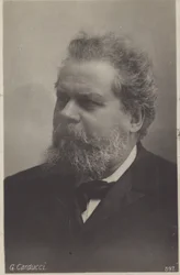 Giosue Carducci (1835-1907), Nobel Prize-winning Italian poet