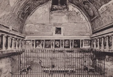 Interior of the Baths of the Forum