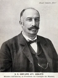 Portrait of Giovanni Giolitti, Italian politician