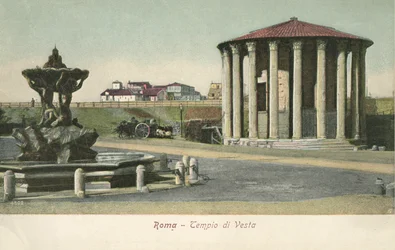 Rome, Italy, Tempio Di Vesta