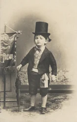 Small Boy in a Suit