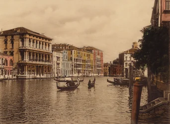 Venice: Grand Canal and Browning Palace