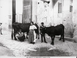A Milk Seller, from Life in Naples