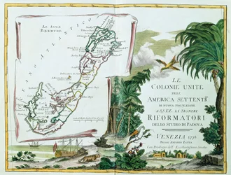 A Map of Bermuda, 1775-85