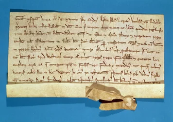 A formal protest over the anointment of Henry III in Gloucester, written by the Papal Legate, Cardinal Gualo