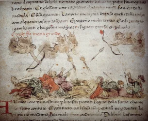 Allegorical Representation of the Black Death in Europe in 1347-48, from 