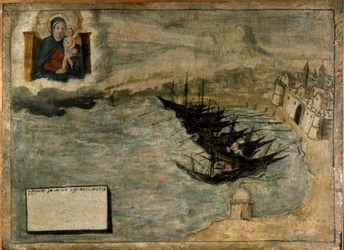 Boats Could Fail on the Shore (Ex Voto of the 17th Century of the Church of the Madonna dell