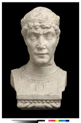 Bust of a Man with Crown