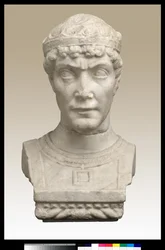 Bust of a Man with Crown