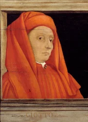 Cassone with 5 portraits of the Master of the Florentine Renaissance (detail)