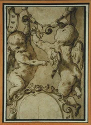 Cherubs, early 17th century