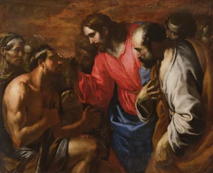 Christ Healing the Blind Man of Jericho