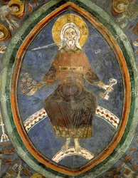 Christ of the Apocalypse, Crypt of Anagni Cathedral