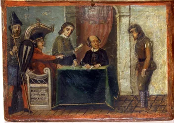 Conviction of a Citizen in the Presence of the Judge and City Representatives