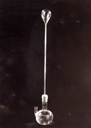 Copy of a thermoscope invented by Galileo Galilei (1564-1642)