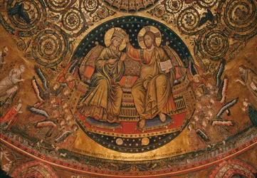 Coronation of the Virgin, 1296