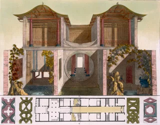 Court of the Hall of Audience of the Imperial Palace, Beijing, c.1820s-30s