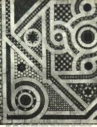 Detail of the Cosmatesque Floor of the Basilica of San Giovanni in Laterano, Rome