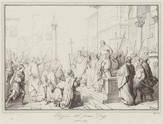 Election of the first Doge, 697