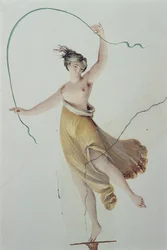 Figure from the Ceiling of Empress Maria Anna