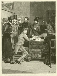 They Signed the Brotherhood Pact That Was to Lead the Work of Three Peoples to a Single Goal (engraving)