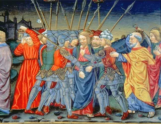 Simon Peter Defends Christ and Wounds a Soldier with a Sword
