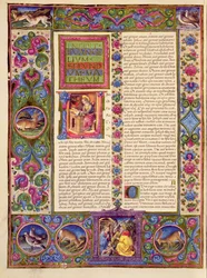 Second Gospel of Matthew, from the Borso d