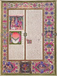 Opening to the Book of Wisdom, from the Borso d