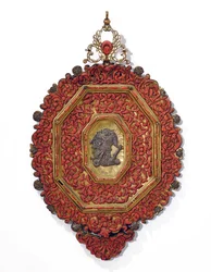 Frame Depicting the Triumph of Saint Michael, Trapani, First Half of the 17th Century